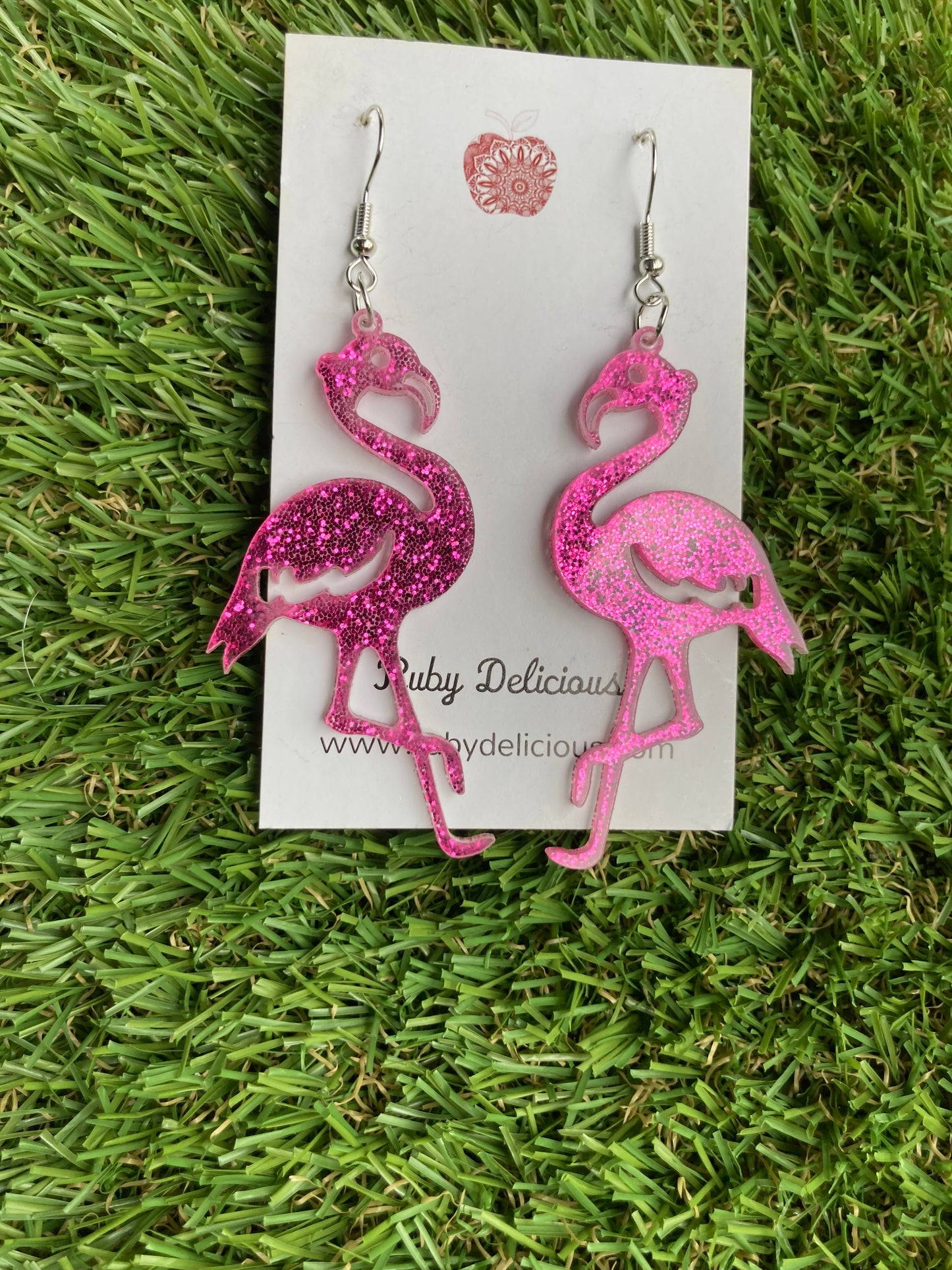 Pink Flamingos Earrings